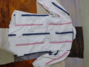 Striped Casual Shirt Cum Top