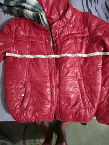 Red Woolen Jacket.