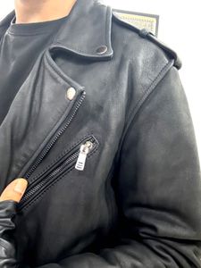 Heavyweight Biker Leather Jacket