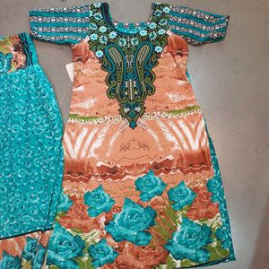 Printed Kurta Salwar Set