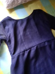 Navy Blue Dress🌀🤍