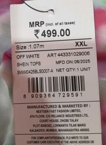 Floral Crop Top with ribbon 🎀