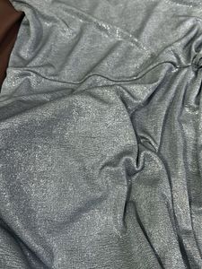 Sparkly Blue Maxi Dress