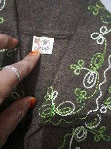 1 new blazer sweater n green sh