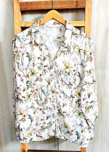 Offwhite Printed Shirt Size-38-40