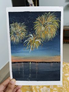 Hand painted Polaroids