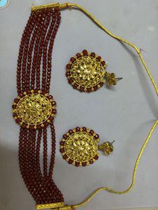 CHOKER Beaded Necklace Set + free gift