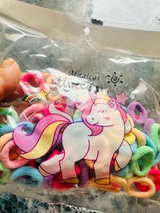 Combo Of Hair Rubber And Clips