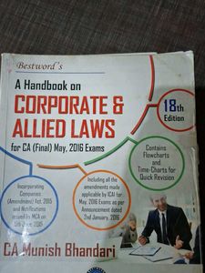 Corporate &amp; Allied Laws Handbook