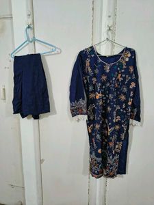 Lawn Embroidered Kurta Set