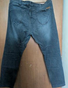 Dark Wash Mast And Harbour Denim Jeans - Size 34
