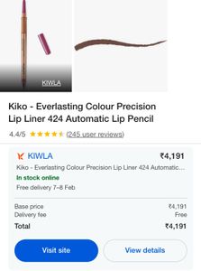 Kiko Milano Lip Liner