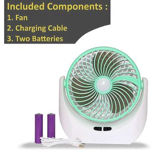 BME JY SUPER 1880 (RECHARGEABLE PORTABLE USB FAN)