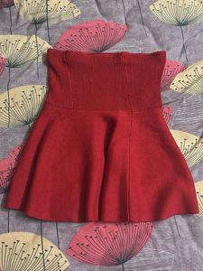 Red Zara Skirt