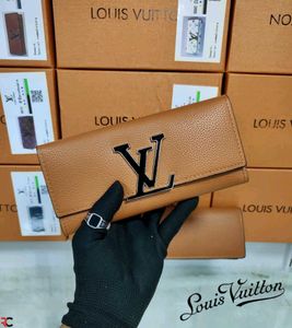 LV 3 FOLDED WALLET WITH BRAND BOX