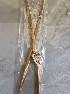 Gold-tone chain belt
