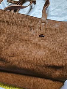 SSAMZIE Leather Handbag