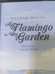 A Flamingo In My Garden Stot Book For Kids