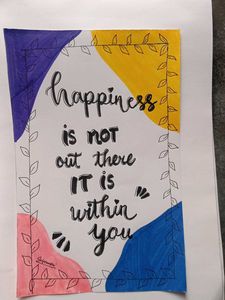 Handmade Inspirational  Quote Cards