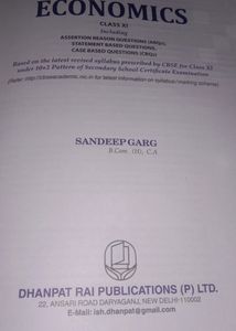 Class11 Statistics For Economics By Sandeep Garg