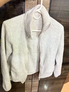 Cozy Cream Fleece Jacket