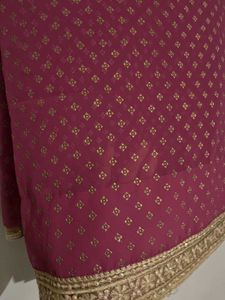 Elegant Pink Saree