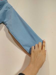 Blue Two Piece Dress Outfit