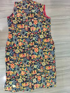 Floral Print Top Sleeveless