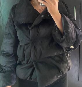 WF black padded jacket
