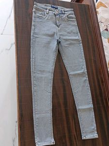 Gray Denim Jeans