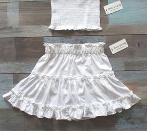 White Beach Baby Co Ord Set