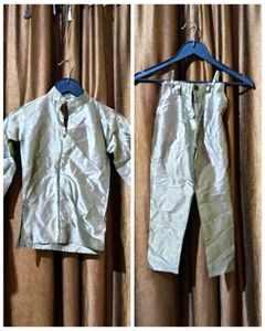 Boys Ethnic Set Golden Brown Color For 7 to 8 year