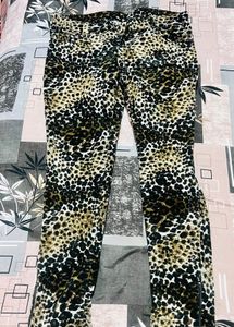 Cheetah Print Jeans