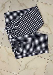 Gingham Checkered Pants