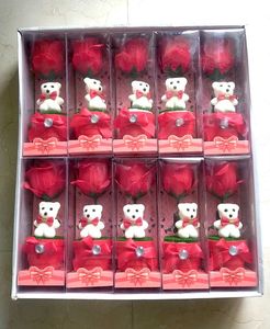 Rose & Teddy Gift Set (Set of 10)