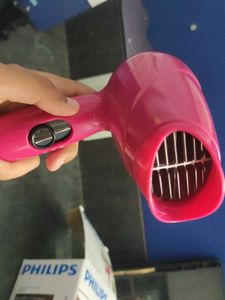 Pink Salon Dry Compact Hair Dryer