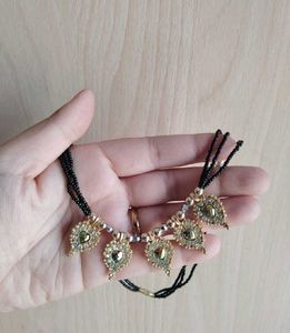 Vintage Heart Leaf Necklace