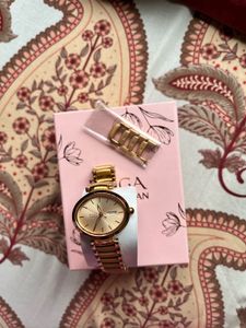 Titan Raga Rose Gold Watch