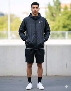 Nike Windbreaker Jacket - Black
