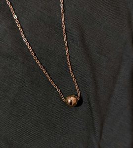 Gold Ball Necklace