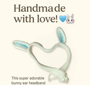 Cute Crochet Bunny Ear Headband