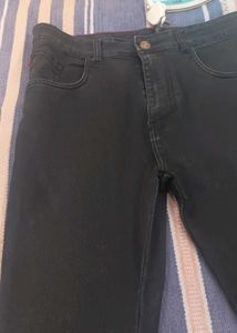 Men's Black Denim Jeans