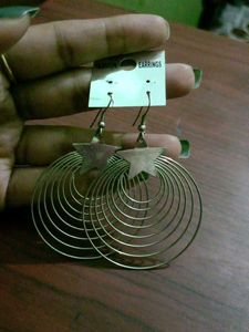 Star Hoop Earrings and hoops earring