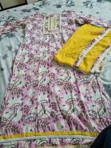 Kurta With Duppata Pure Cotton