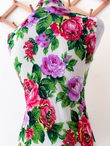 MESH FLORAL TOP