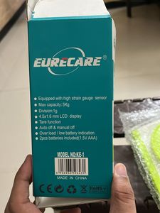 Eurecare Kitchen Weighing Scale