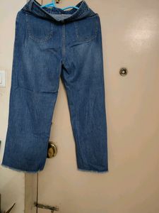 High Waist Loose Jeans