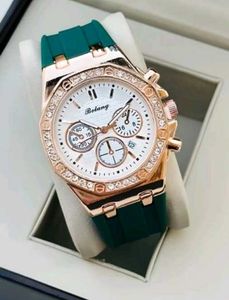 Bolang Green Silicone Watch