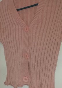 Ribbed Knit Cardigan