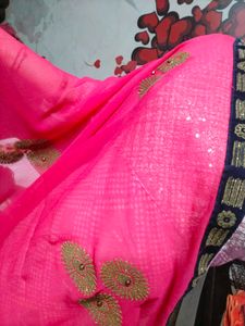 Beautiful Saree Red Colour Grab It Now